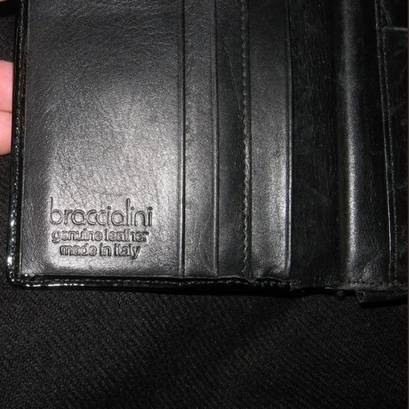 Braccialini Italy Patchwork Leather Wallet - Picture 4 of 11